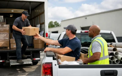 Commercial Product Pickup Service That Keeps Work Moving