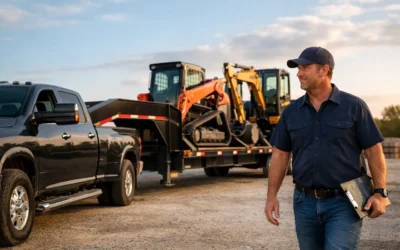 Gooseneck Trailer Equipment Delivery That Stays On Time